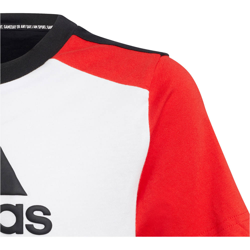 adidas camiseta manga corta niño B BOS TEE 04