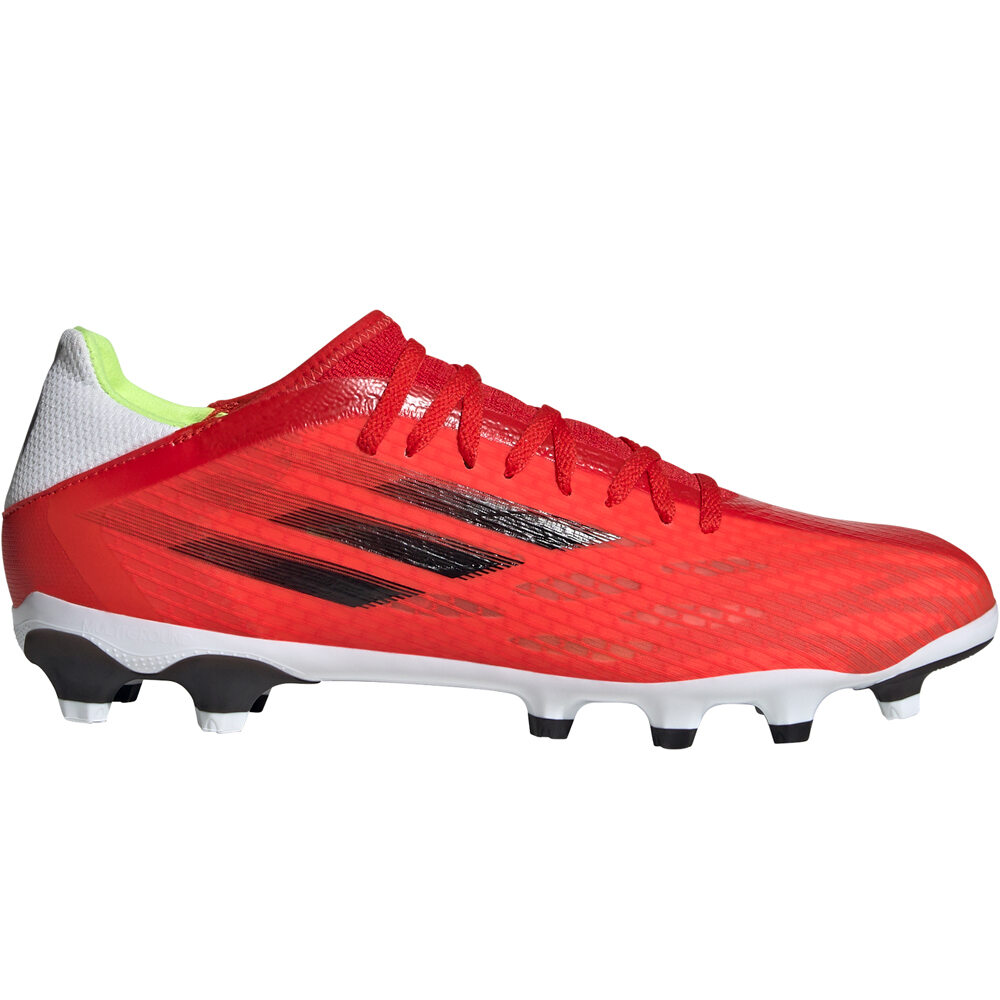 adidas botas de futbol cesped artificial X SPEEDFLOW.3 MG lateral exterior