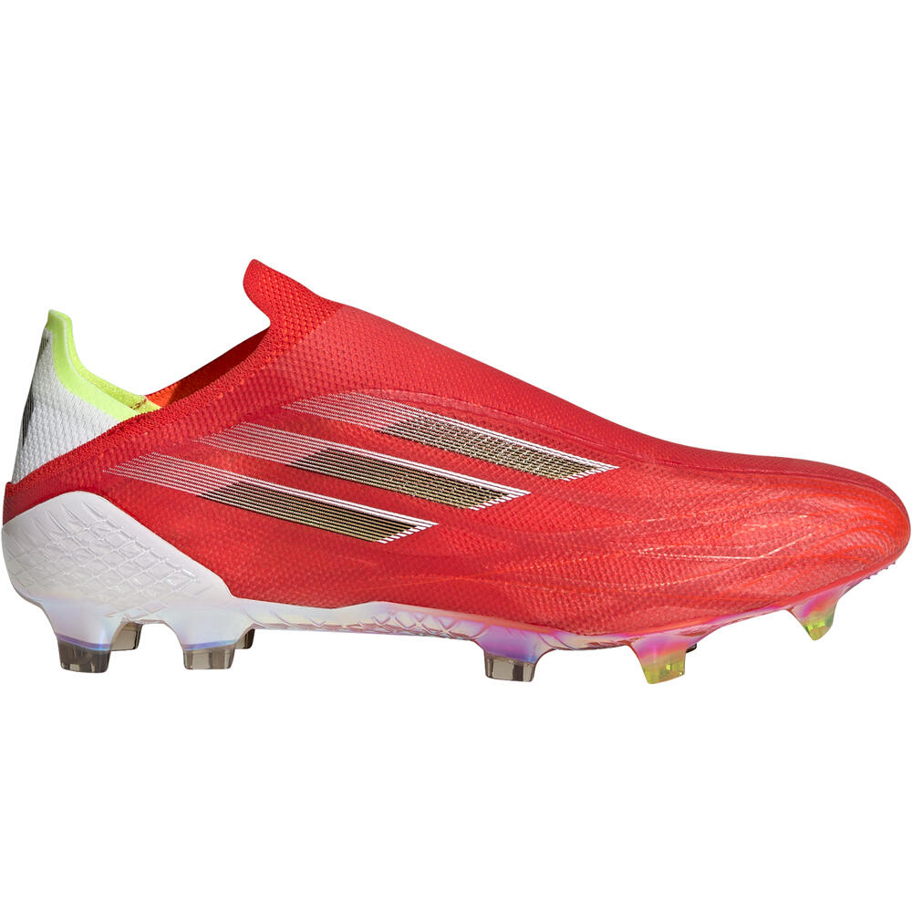 adidas botas de futbol cesped artificial X SPEEDFLOW+ FG lateral exterior