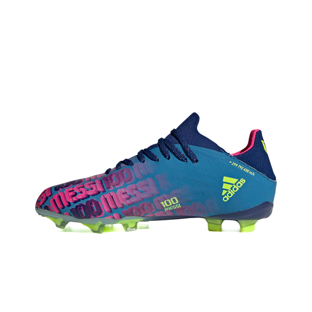 adidas botas de futbol niño cesped artificial X SPEEDFLOW MESSI.1 FG J vista trasera