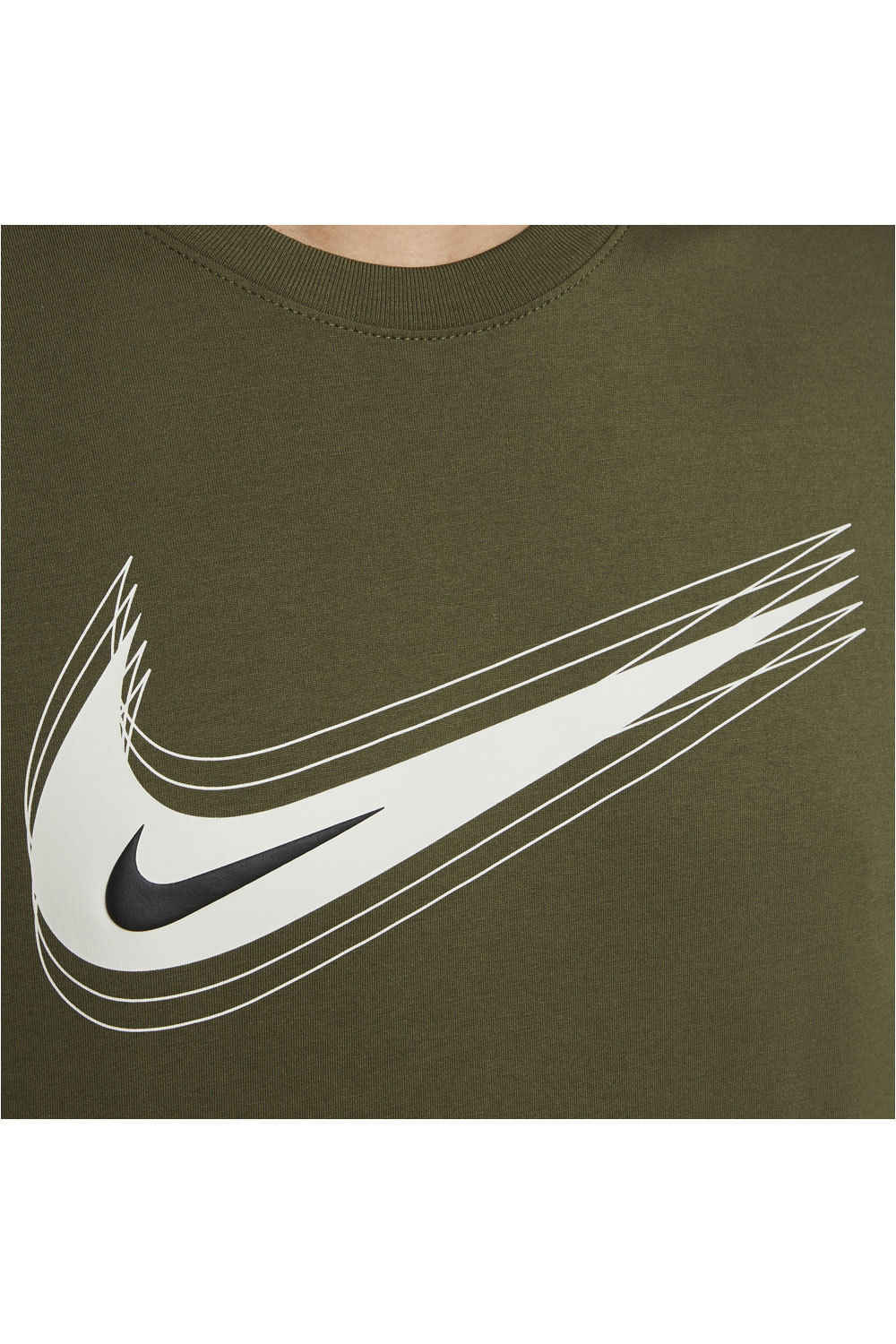 Nike camiseta manga corta hombre M NSW TEE SWOOSH 12 MONTH vista detalle