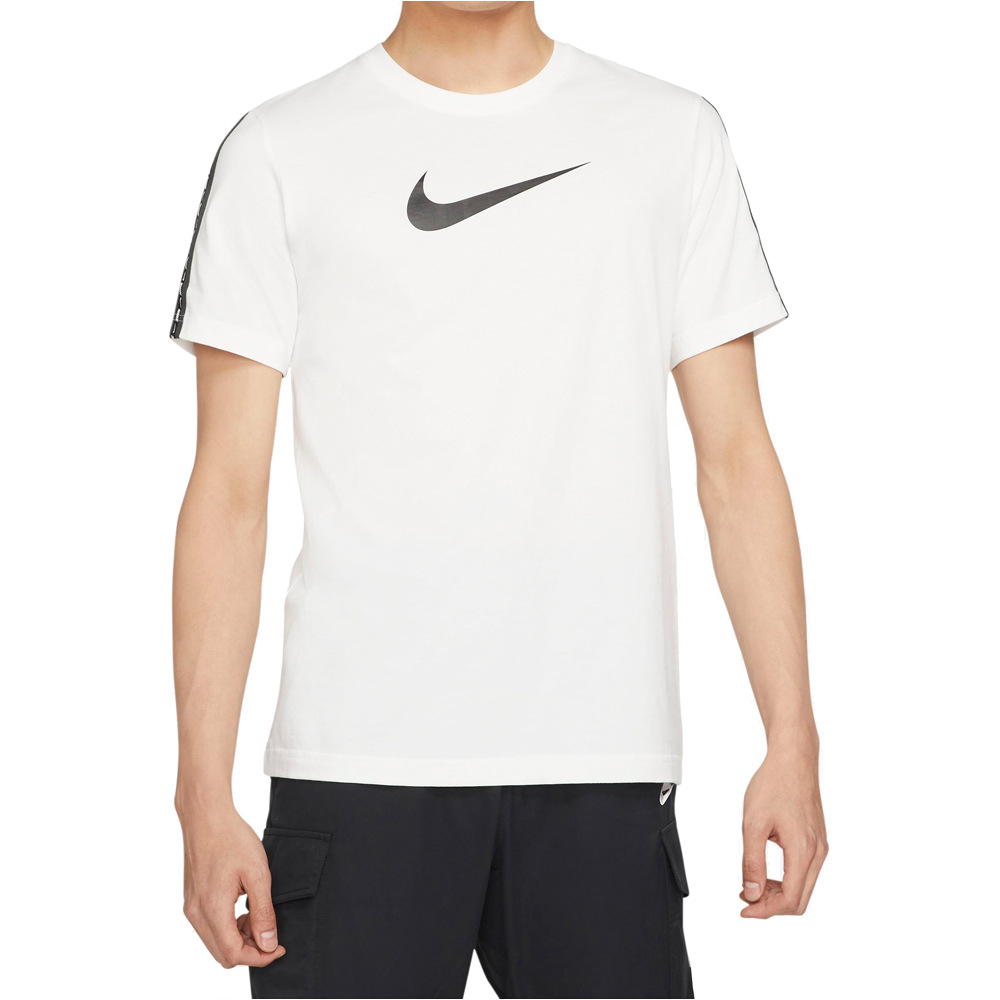Nike camiseta manga corta hombre M NSW REPEAT SS TEE vista frontal