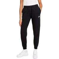 Nike pantalón mujer W NSW ESSNTL FLC MR PNT RG vista trasera