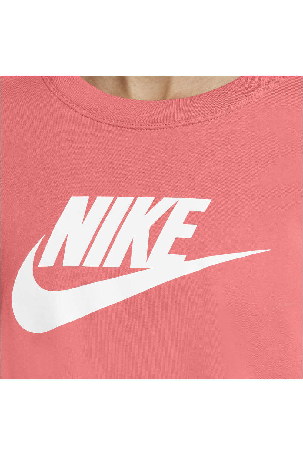 Nike camiseta manga corta mujer W NSW TEE ESSNTL CRP ICN FTR vista detalle