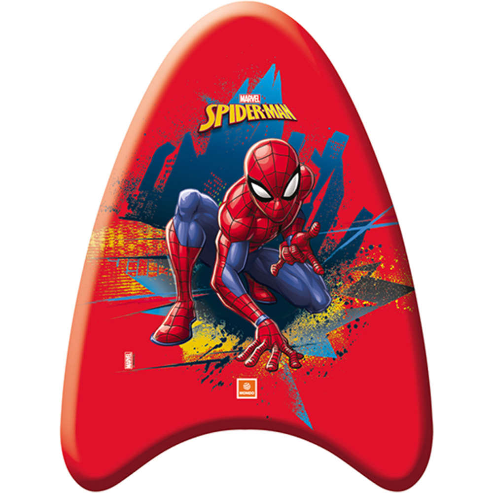 Mondo juguetes para playa KICKBOARD SPIDERMAN 31x41cm vista frontal