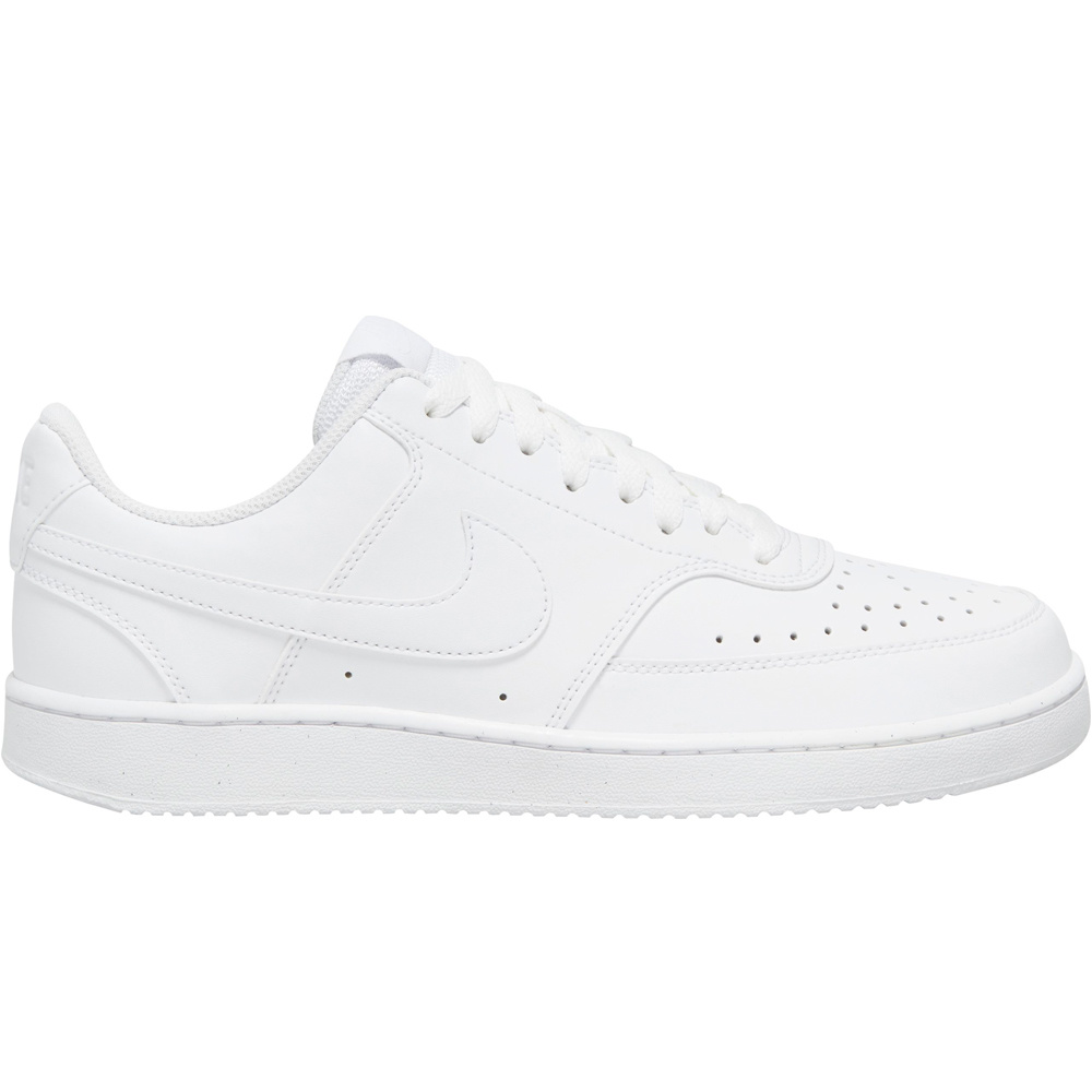 Court vision low next nature zapatilla moda hombre Blanco (47)