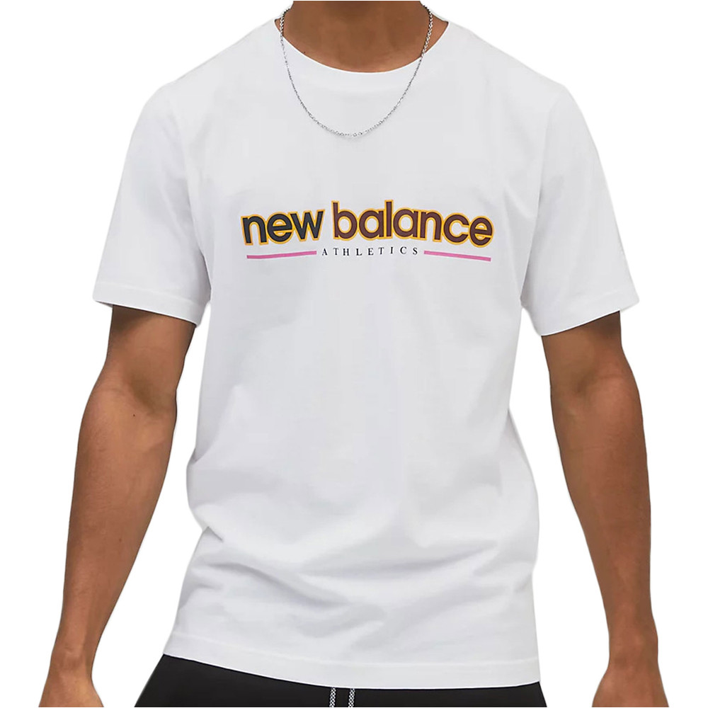 New Balance camiseta manga corta hombre NB Athletics Higher Learning Tee vista trasera