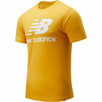 New Balance camiseta manga corta hombre Essentials Stacked Logo Tee vista frontal