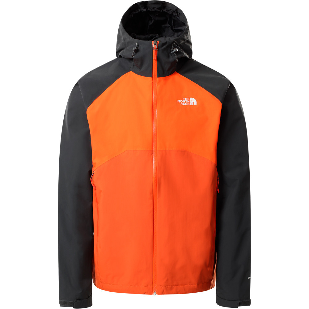 The North Face chaqueta impermeable hombre M STRATOS JACKET - EU vista frontal