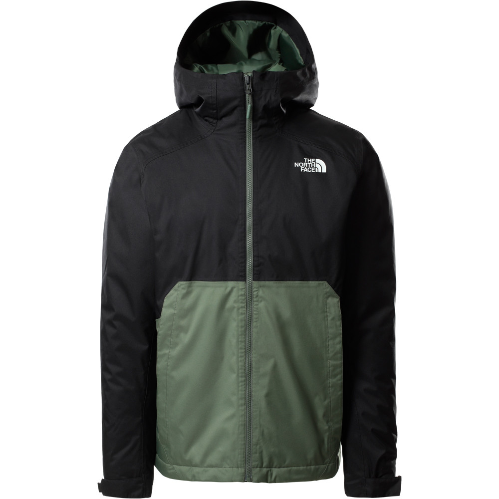 The North Face chaqueta impermeable insulada hombre M MILLERTON INSULATED JACKET vista frontal
