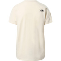 The North Face camiseta montaña manga corta mujer W FOUNDATION GRAPHIC TEE - EU vista trasera