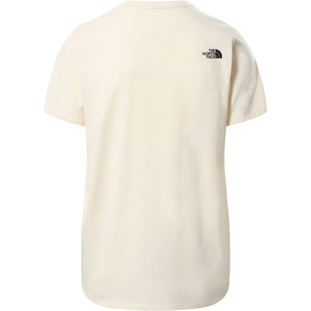 The North Face camiseta montaña manga corta mujer W FOUNDATION GRAPHIC TEE - EU vista trasera