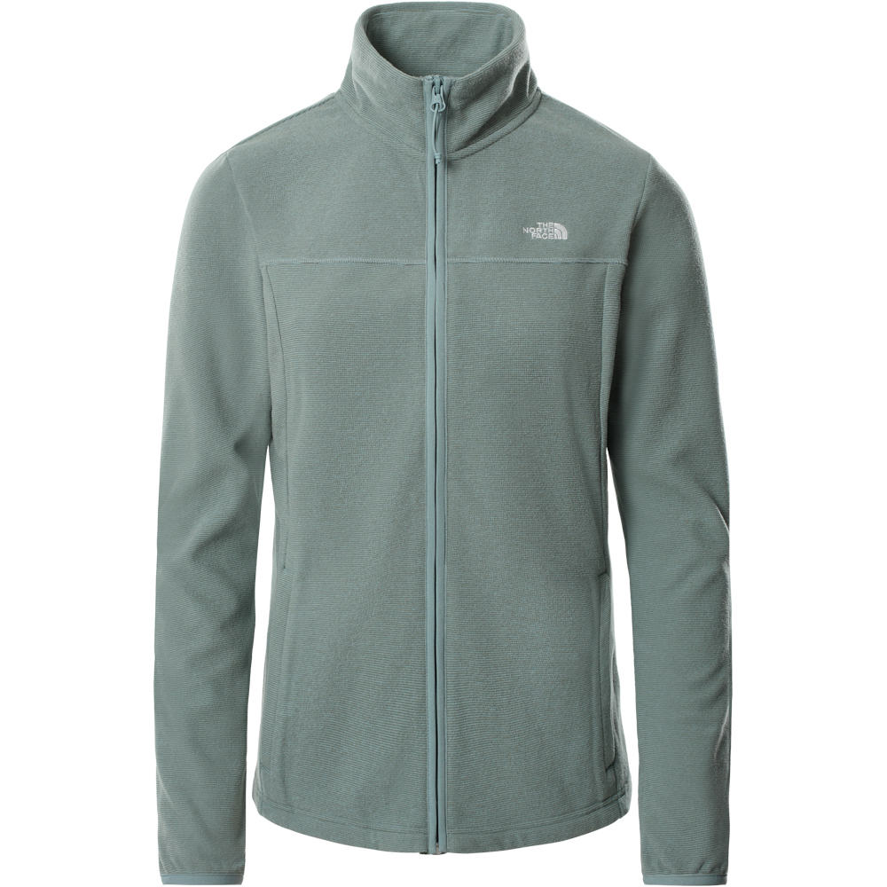 The North Face forro polar mujer W HOMESAFE FULL ZIP FLEECE vista frontal