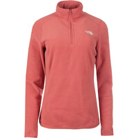 The North Face forro polar mujer W 100 GLACIER 1/4 ZIP - EU vista frontal