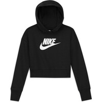 Nike sudadera niña G NSW CLUB FT CROP HOODIE HBR 04