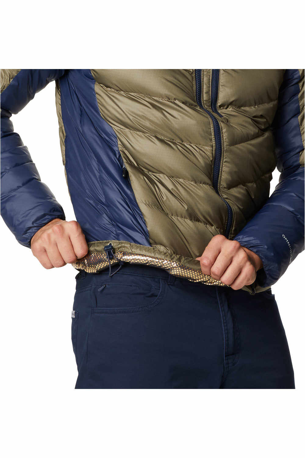 Columbia chaqueta outdoor hombre Labyrinth Loop Hooded Jacket vista detalle