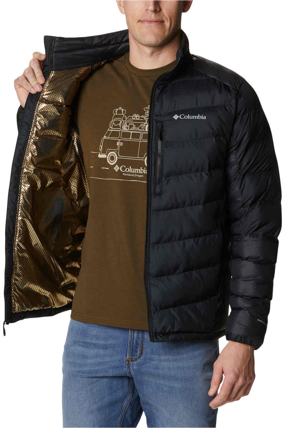 Columbia chaqueta outdoor hombre Labyrinth Loop Jacket vista trasera
