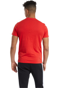 Reebok camiseta fitness hombre RI Big Logo Tee vista trasera