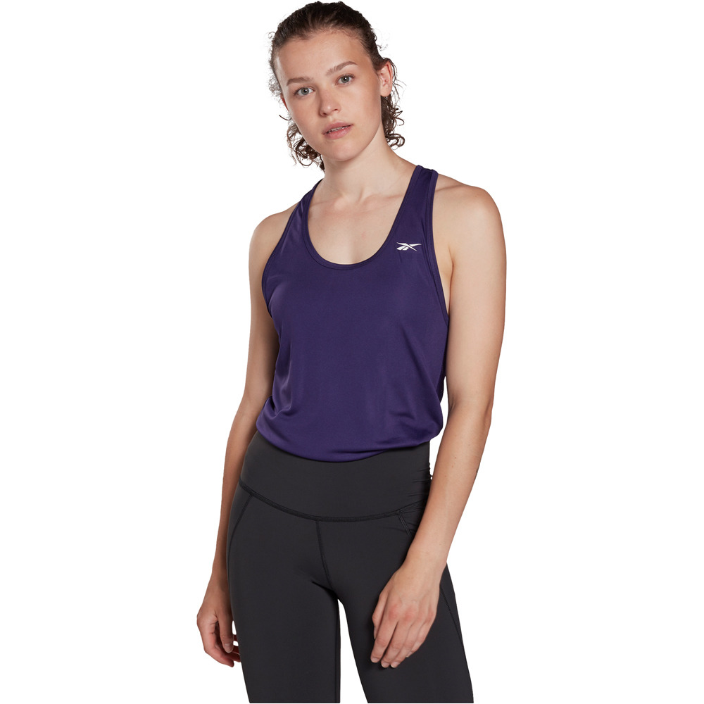 Reebok camiseta tirantes fitness mujer US PERFORM MESH TANK MO vista detalle