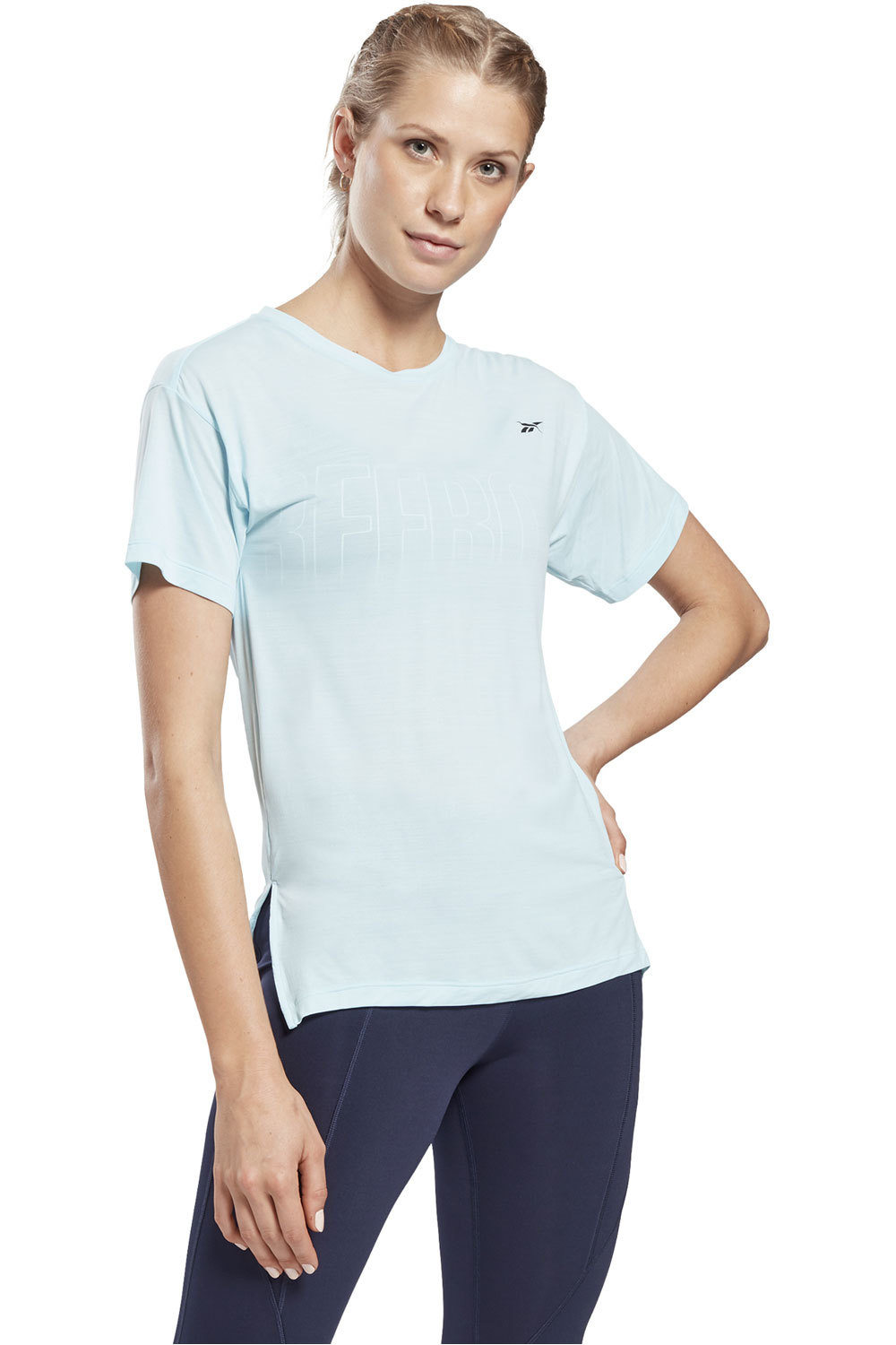 Reebok camisetas fitness mujer WOR AC Tee vista frontal