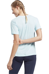 Reebok camisetas fitness mujer WOR AC Tee vista trasera