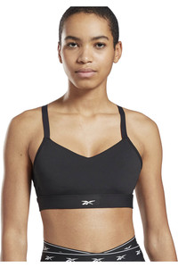 Reebok sujetadores deportivos S Lux Strappy Bra vista frontal