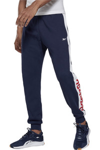 Reebok pantalon fitness hombre TE LL GRAPHIC JOGGER vista frontal