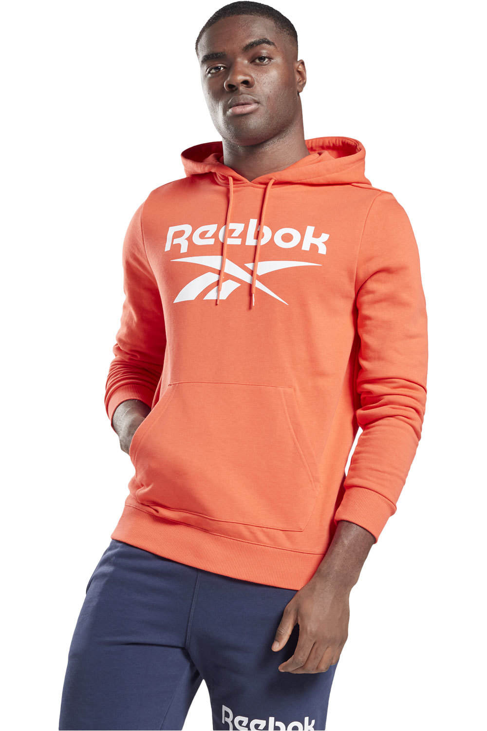 Reebok sudaderas deportivas hombre RI FT OTH BL HOODIE vista frontal