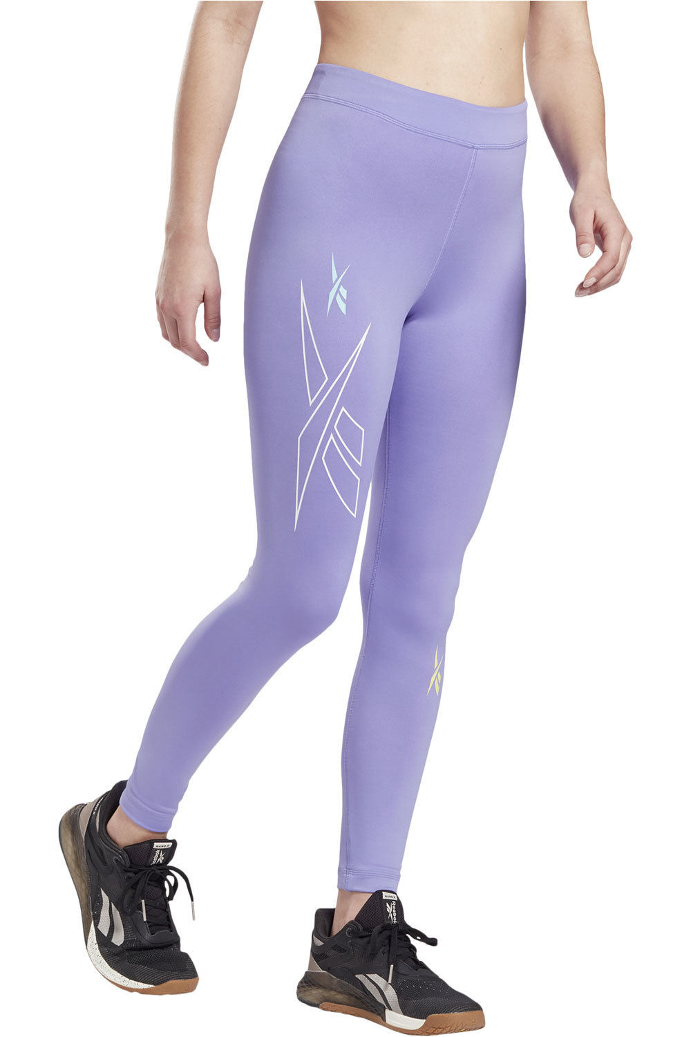 Reebok pantalones y mallas largas fitness mujer MYT HR Tight vista frontal