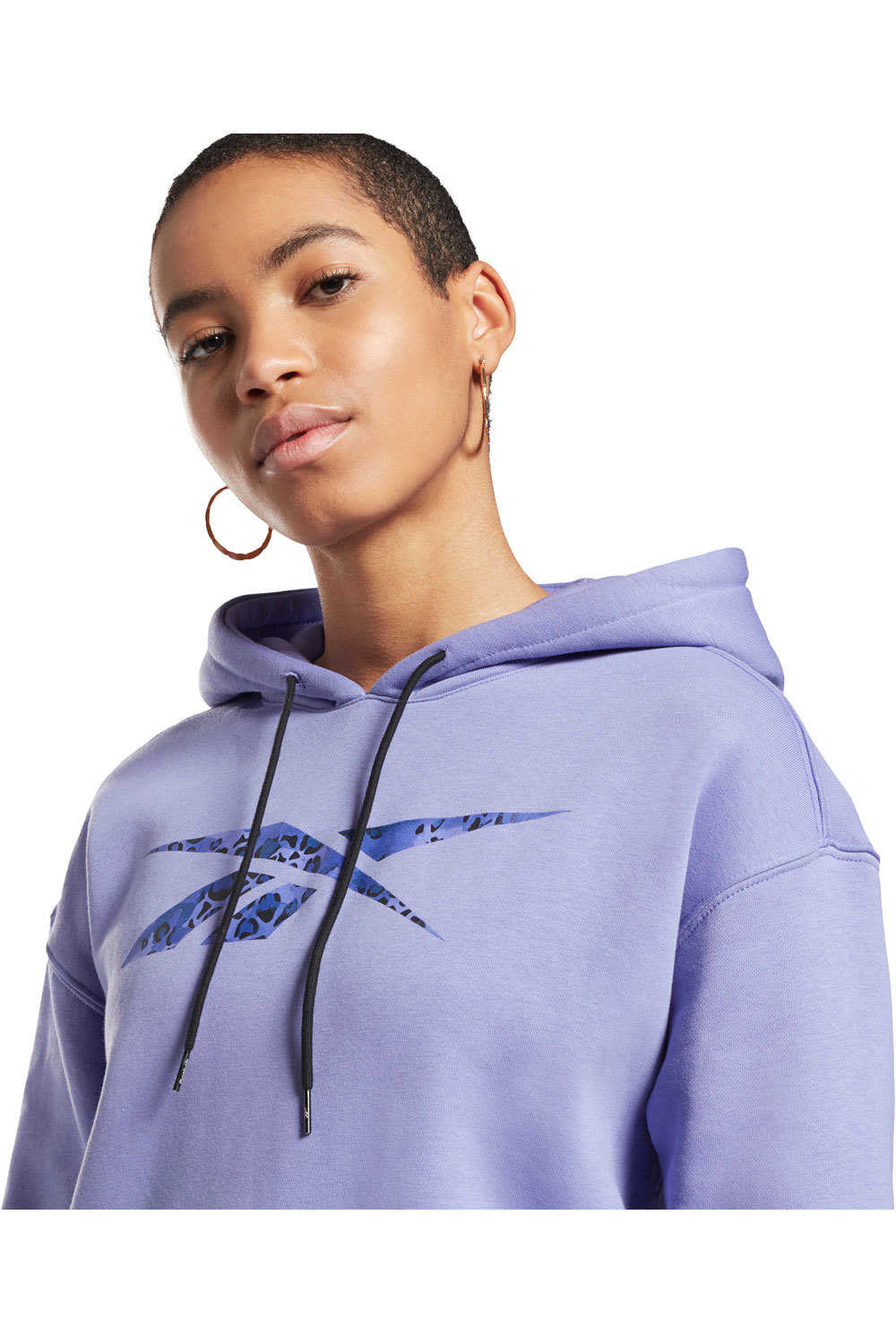 Reebok sudaderas deportivas mujer TS Modern Safari Hoodie vista trasera