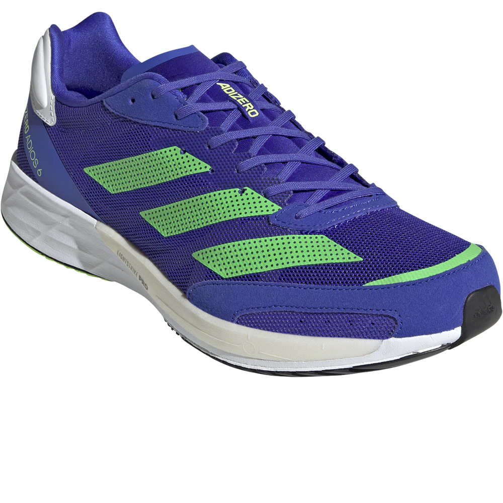 adidas zapatilla running hombre ADIZERO ADIOS 6 M lateral interior