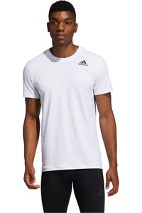 adidas camiseta térmica manga corta hombre TF SS vista frontal