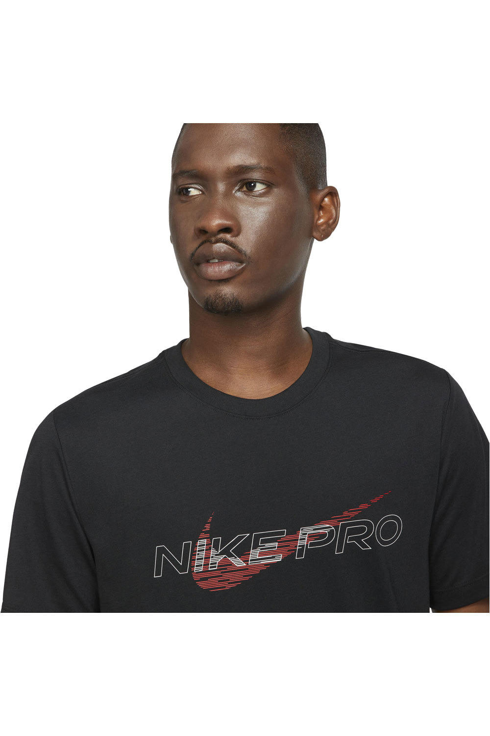 Nike camiseta fitness hombre M NK DF TEE DB NK PRO vista detalle