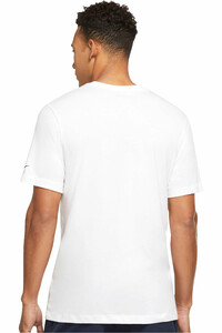 Nike camiseta tenis manga corta hombre M NKCT DF TEE RAFA SSNL vista trasera