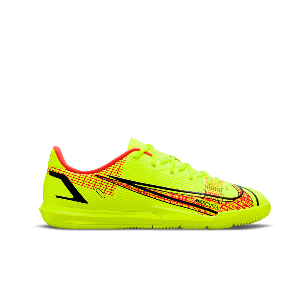 Nike botas fútbol sala niño JR MERCURIAL VAPOR 14 ACDM IC VERO lateral exterior