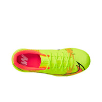 Nike botas de futbol niño multitaco y terreno duro JR MERCURIAL VAPOR 14 ACDM TF VERO vista superior