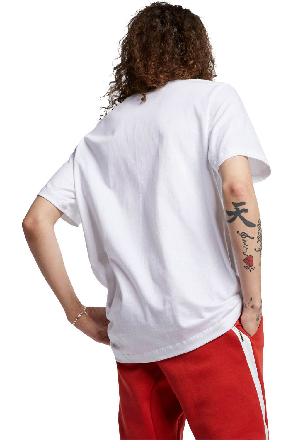 Nsw club tee camiseta manga corta hombre Blanco (M)
