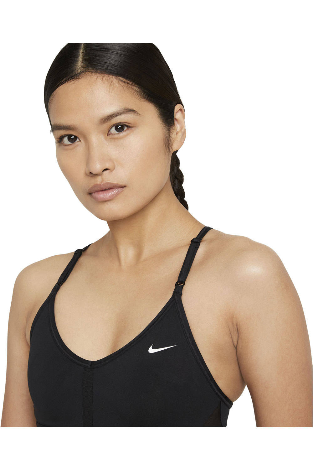 Nike sujetadores deportivos W NK INDY V-NECK BRA vista detalle