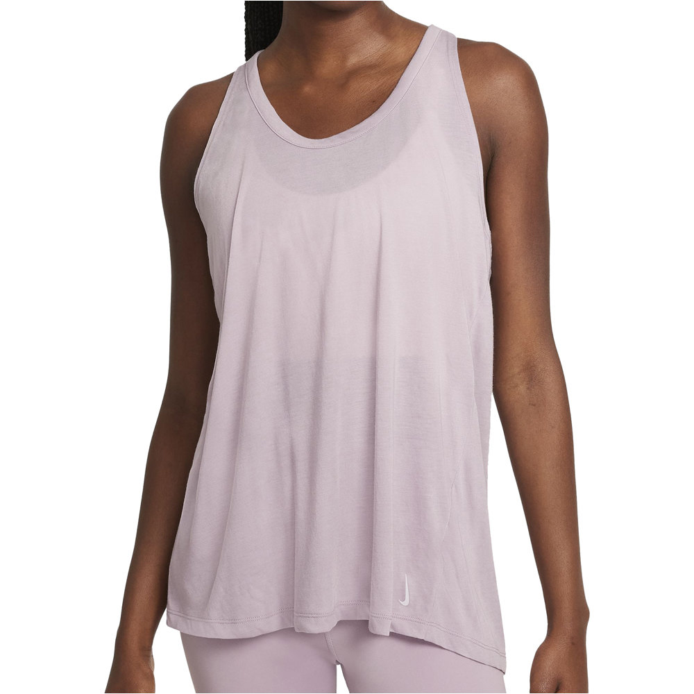 Nike Camiseta Tirantes Yoga W NY DF TANK NVLTY 04