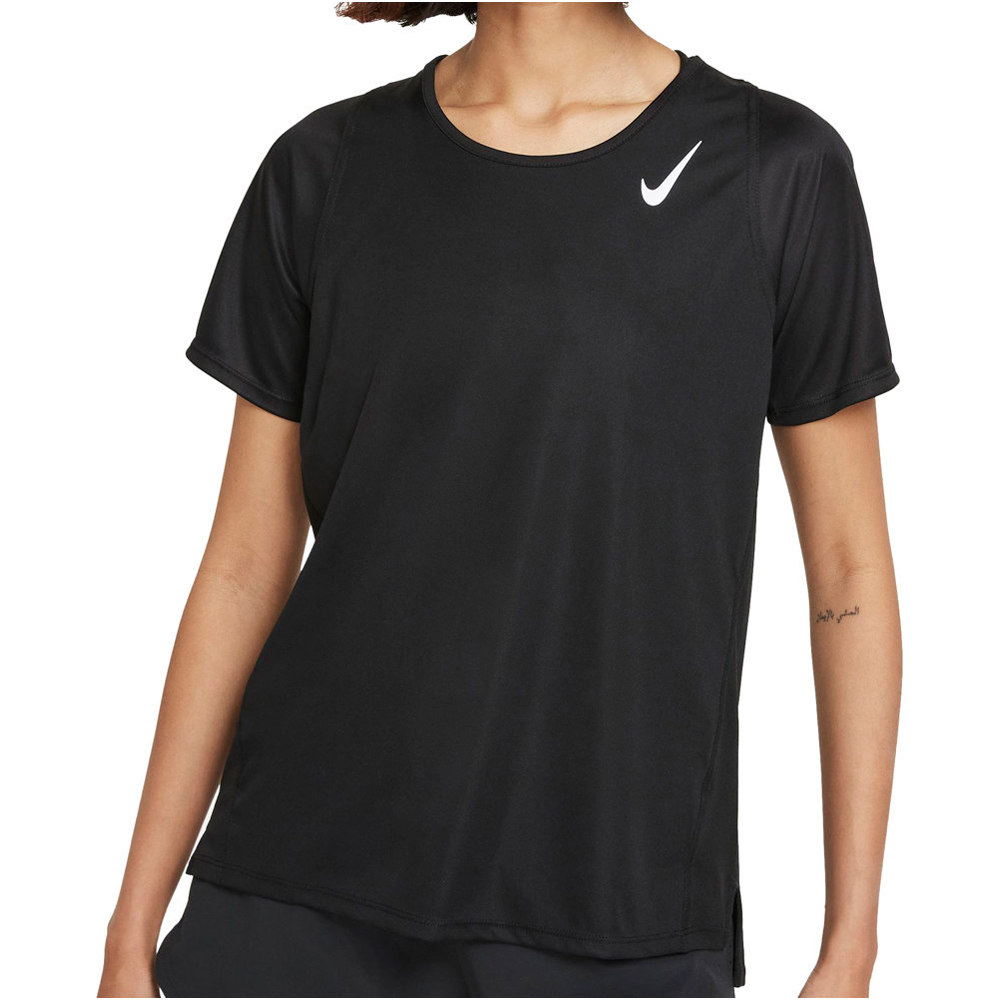 Nike camiseta entrenamiento manga corta mujer W NK DF RACE TOP SS 06