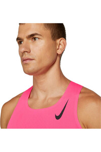 Nike camiseta entrenamiento tirantes hombre M NK AROSWFT SINGLET vista trasera