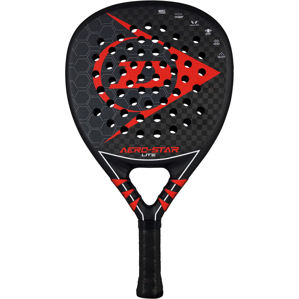 Dunlop pala pádel adulto AEROSTAR LITE vista frontal