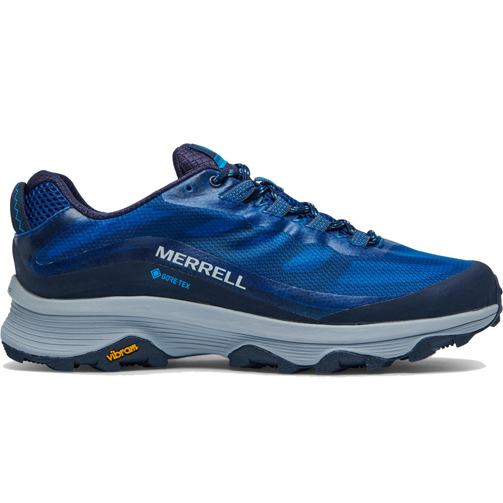 Merrell zapatilla trekking hombre MOAB SPEED GORE TEX lateral exterior