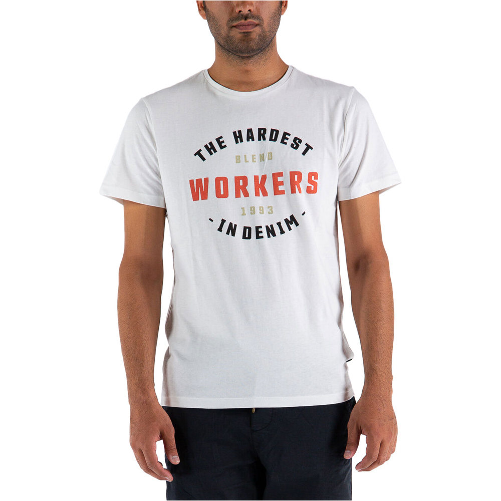 Blend camiseta manga corta hombre TEE WORK vista frontal