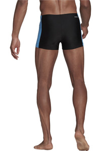 adidas bañador natación hombre Three-Second vista trasera