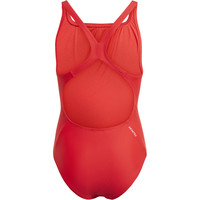 adidas bañador natación niña Solid Fitness vista trasera