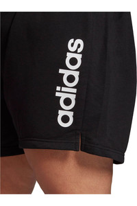 adidas pantalón corto deporte mujer Essentials Slim Logo (Tallas grandes) 03