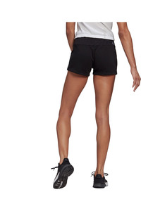 adidas pantalón corto deporte mujer Essentials Slim Logo vista trasera