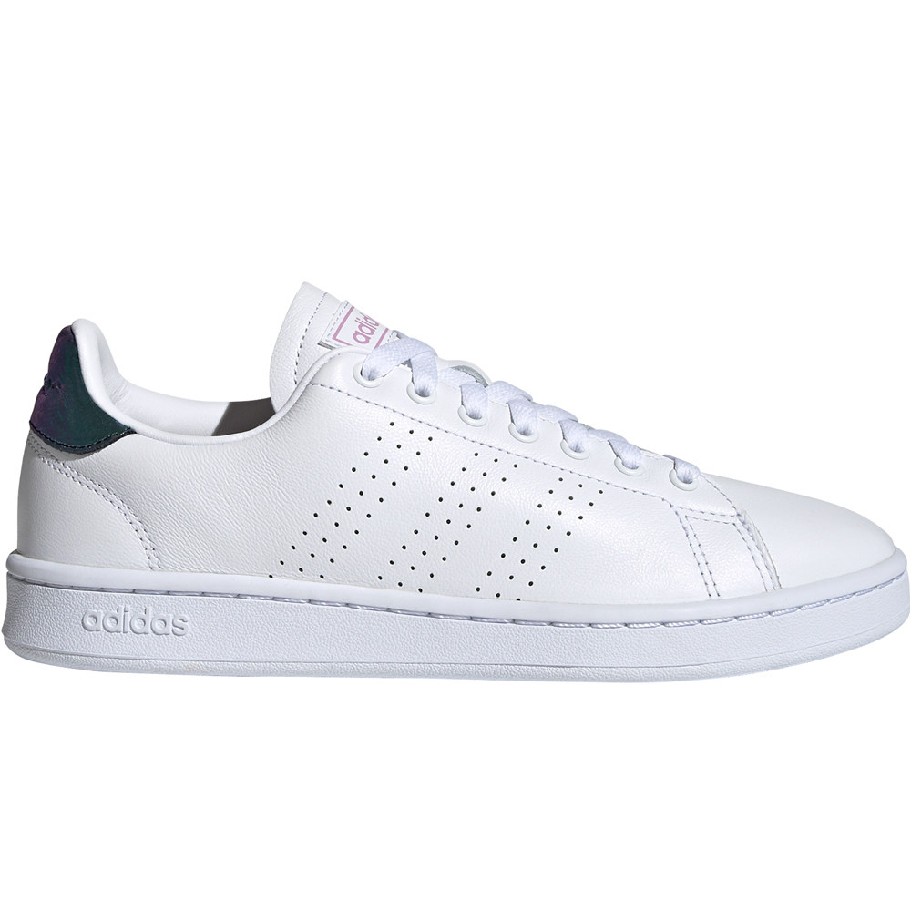 adidas zapatilla moda mujer ADVANTAGE lateral exterior