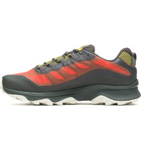 Merrell zapatilla trekking hombre MOAB SPEED GORE TEX lateral interior